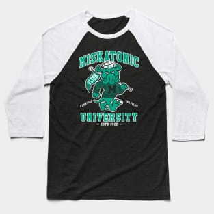 Miskatonic University Cthulhu - Creepy Cute Lovecraft - Spooky Monster Baseball T-Shirt